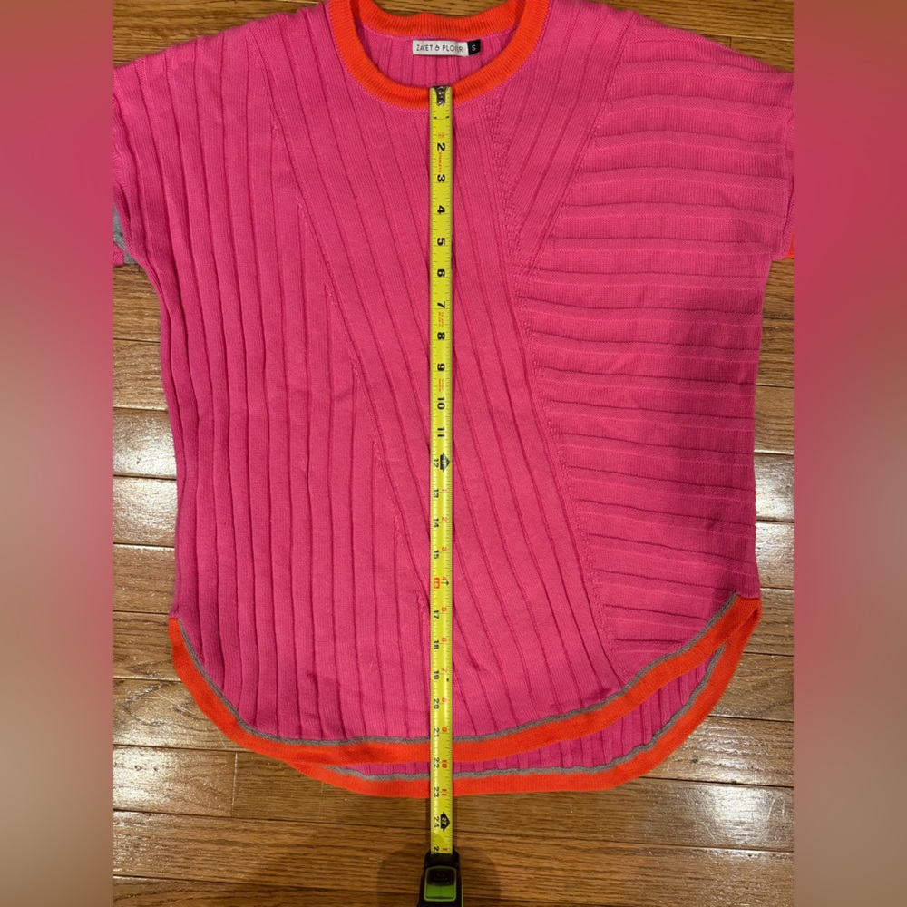 Colorful Striped Crew Neck Sweater - Picture 5 of 6